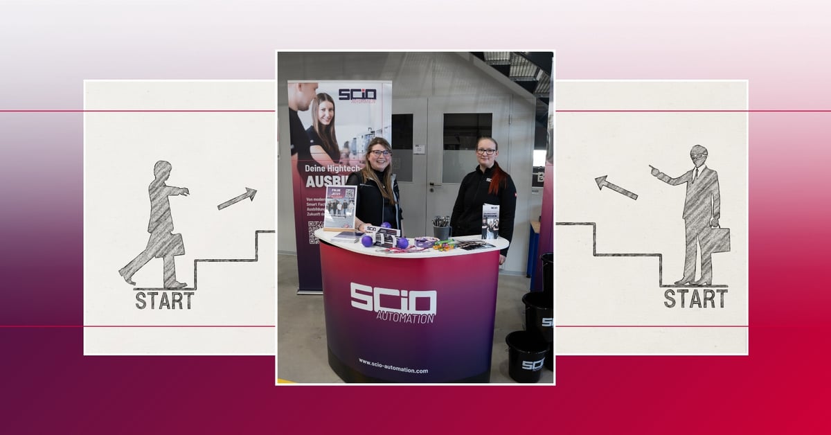 SCIO Automation team career booth